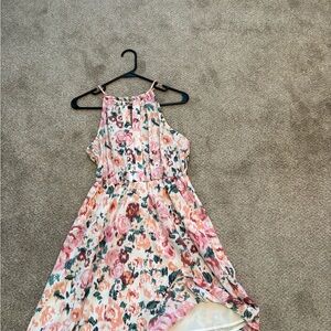 Floral Pink Dress